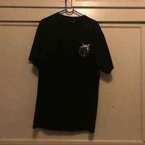 The hundreds color adam black t-shirt